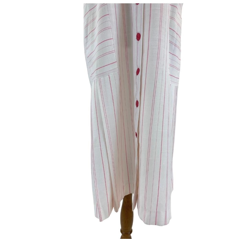 NEATER FASHIONS Retro Pink Striped Dress