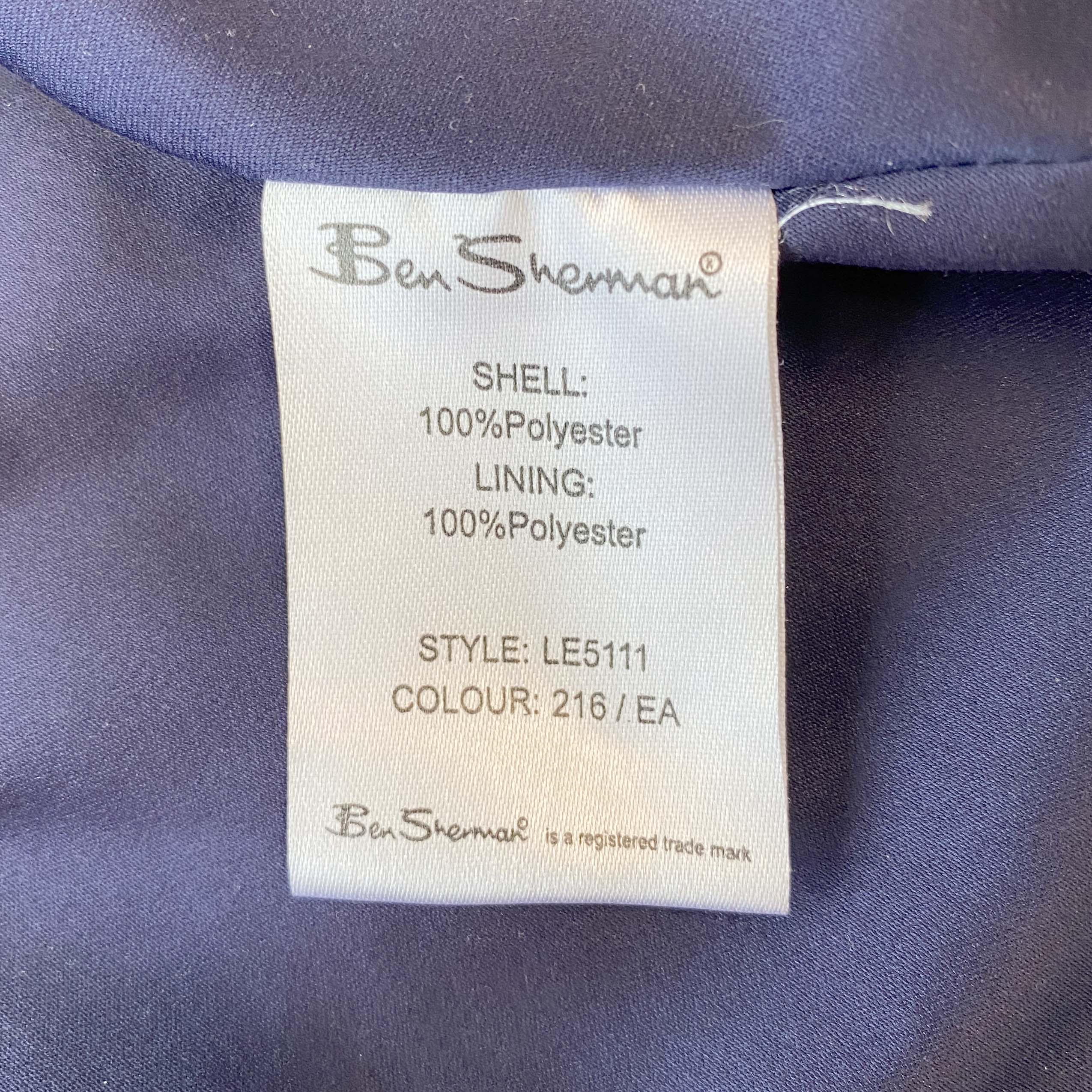 BEN SHERMAN Navy Blue Skirt