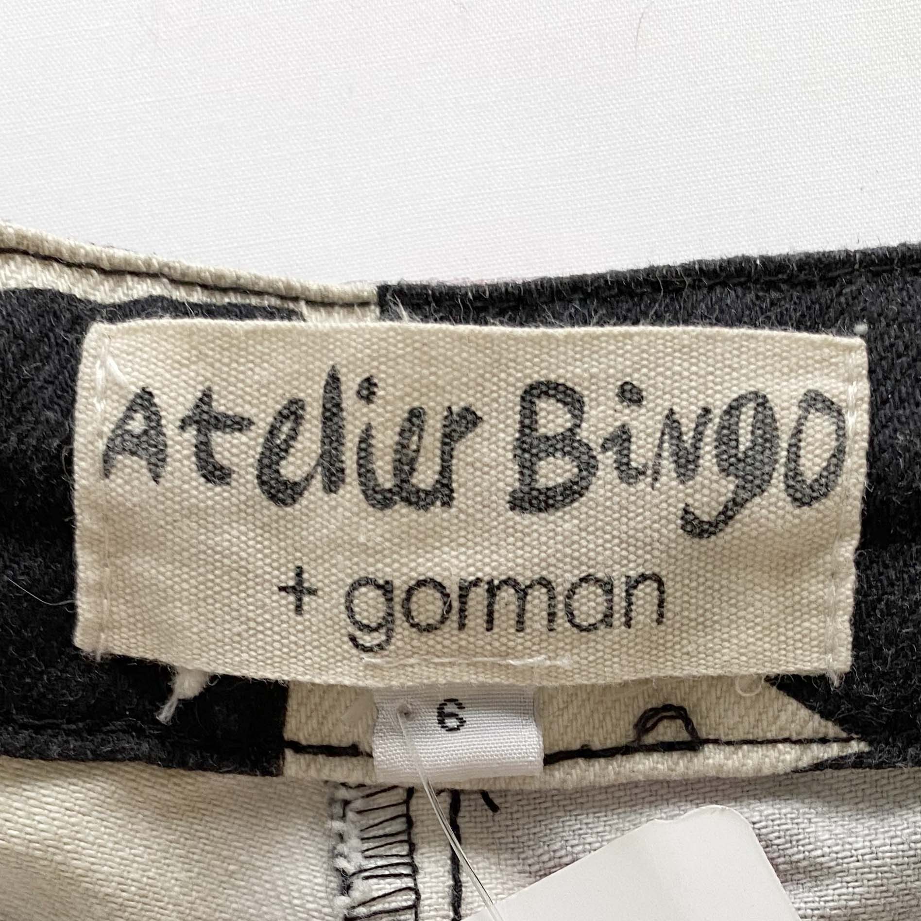 ATEILER BINGO + GORMAN High-waist Shorts
