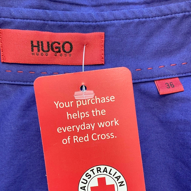 HUGO GOSS Medium Blue Shirt