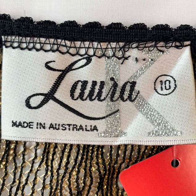 LAURA K Vintage Gold Long Jacket