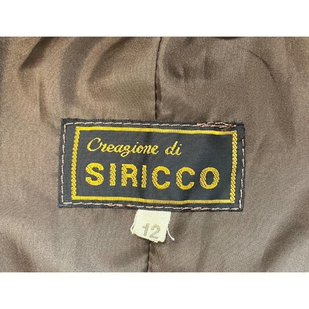 SIRICCO Tan Leather Jacket