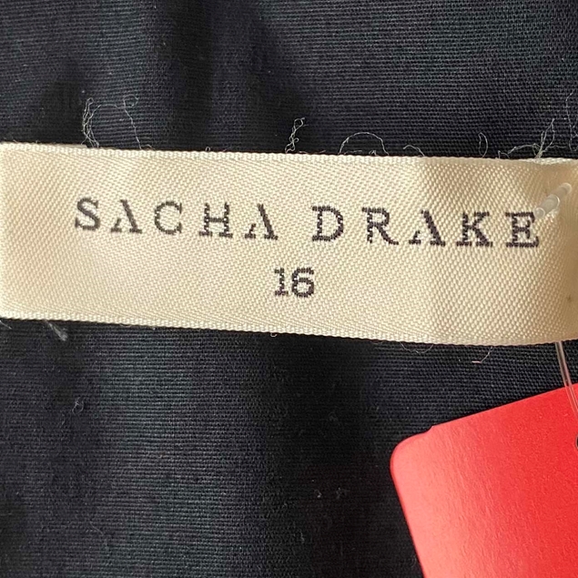 SACHA DRAKE Cocktail Black Dress
