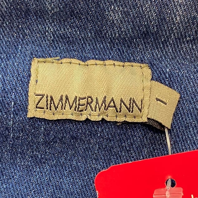 ZIMMERMANN Single-button Denim Jacket