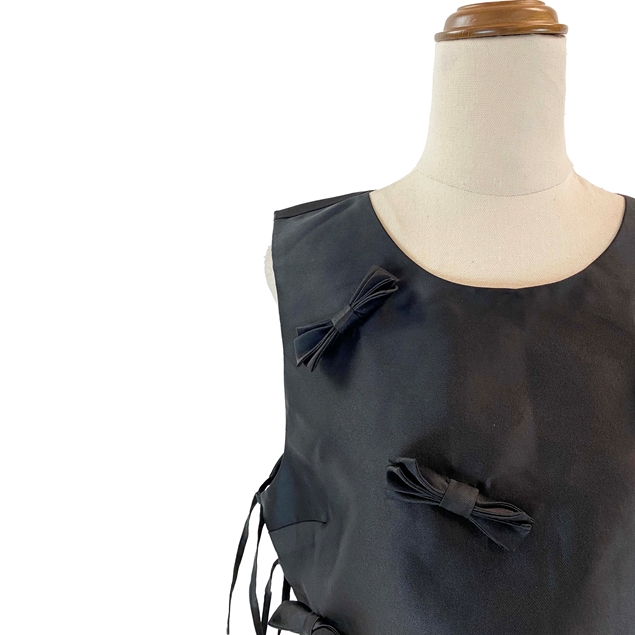 ALICE MCCALL Black Top with Ribbons