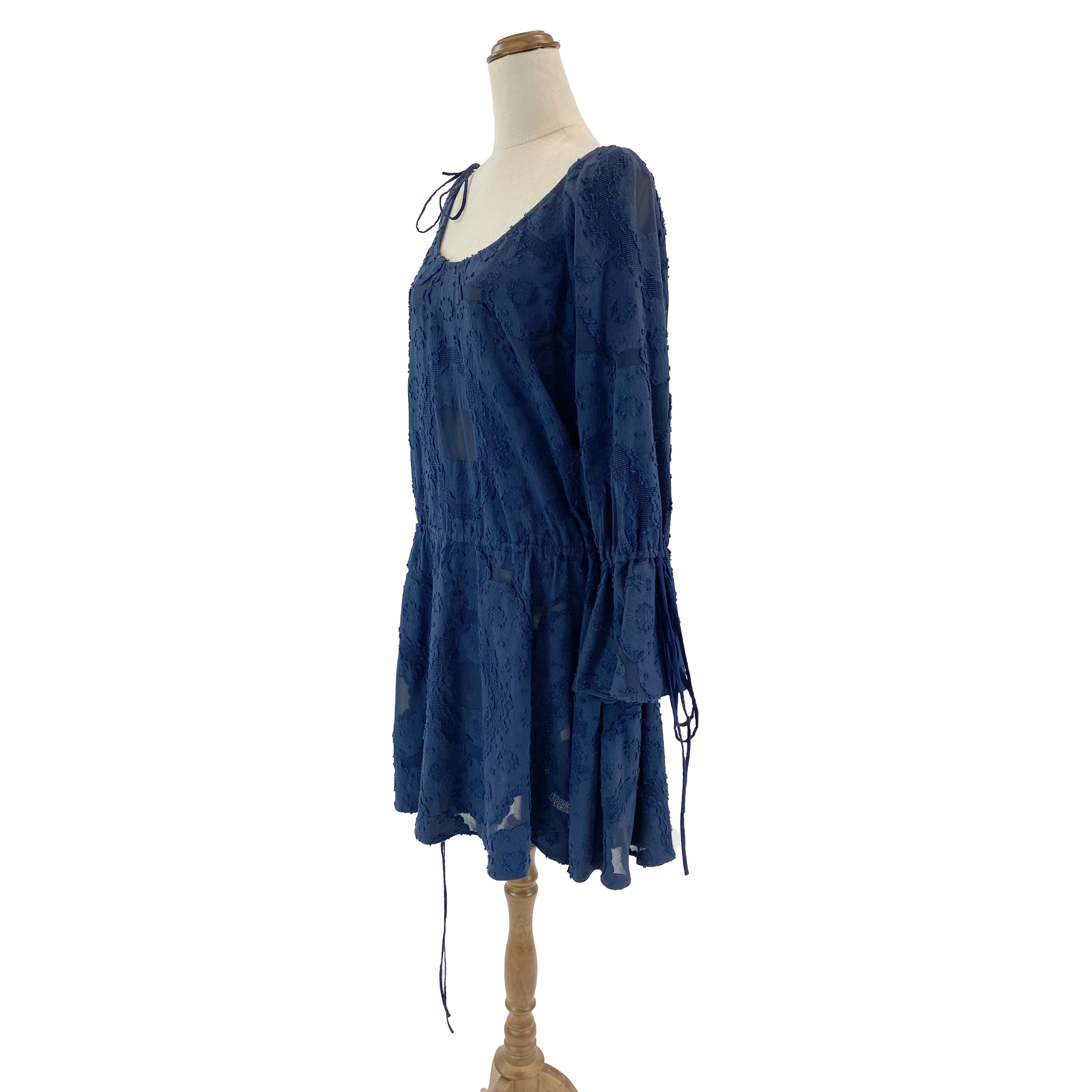 SCANLAN THEODORE Navy Blue Dress