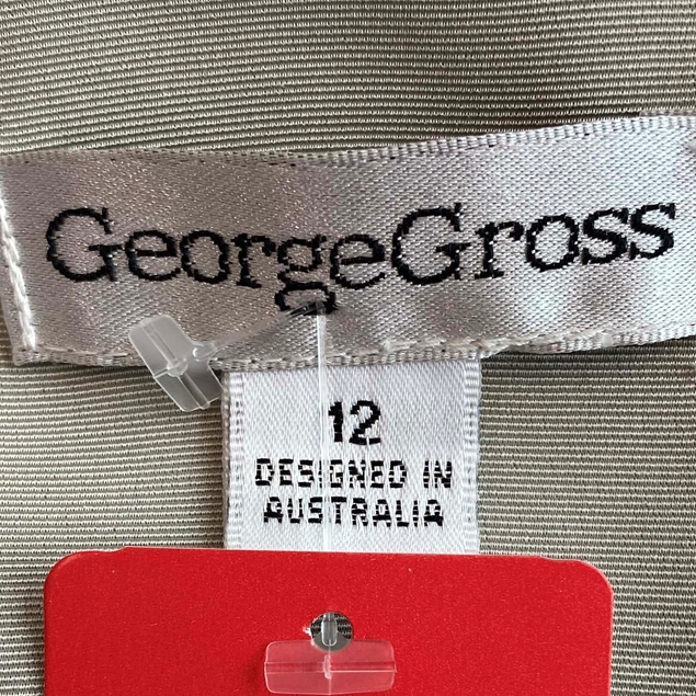 GEORGE GROSS Cap Sleeve Dress