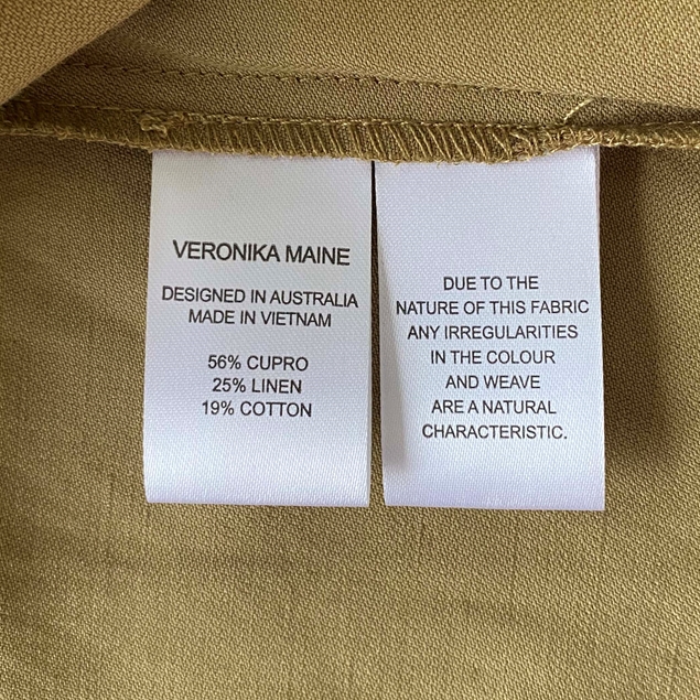 VERONIKA MAINE Belted Shirt Dress