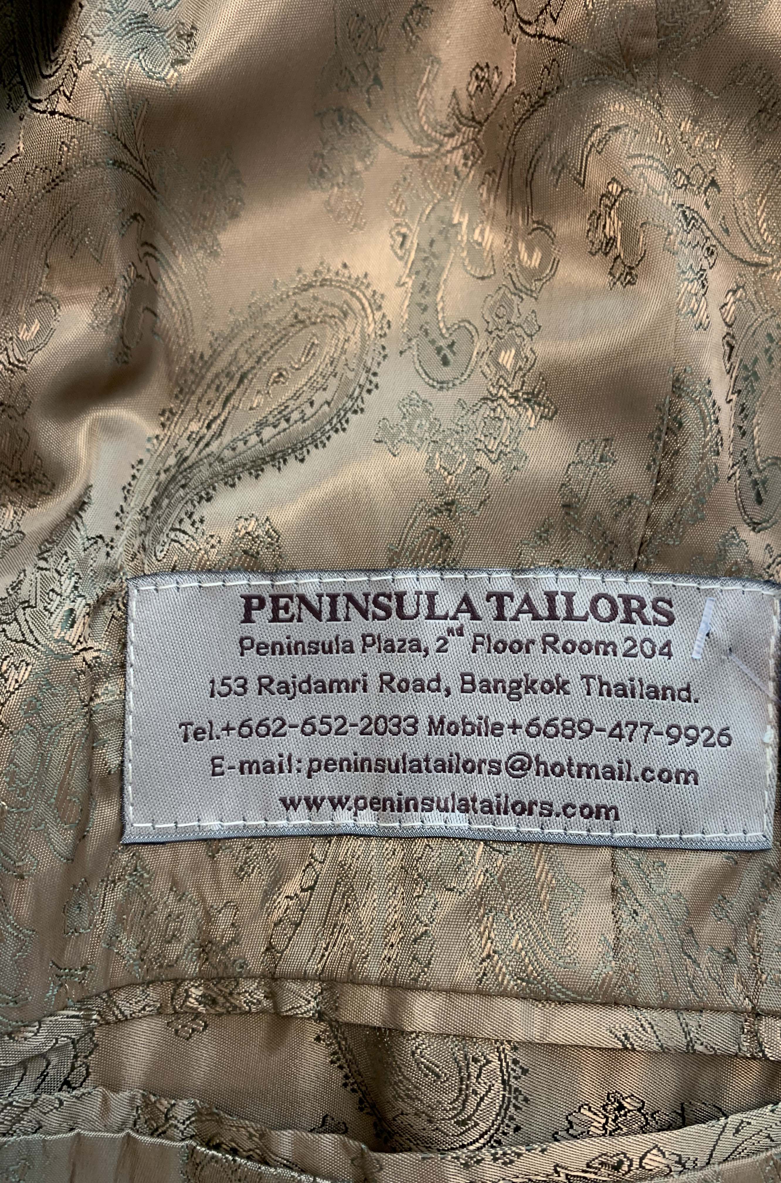 PENINSULA TAILORS Handmade Coat
