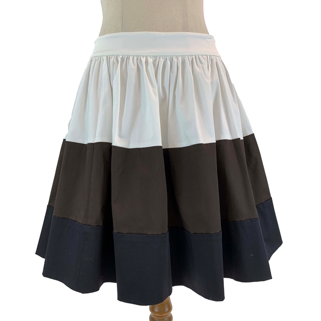 KATE SPADE Wide Striped Skirt