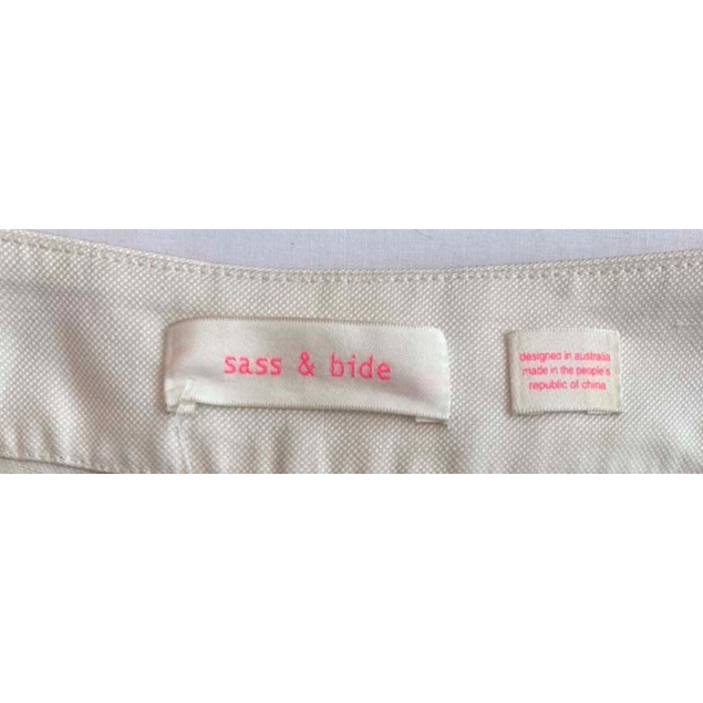 SASS & BIDE Cream Pants