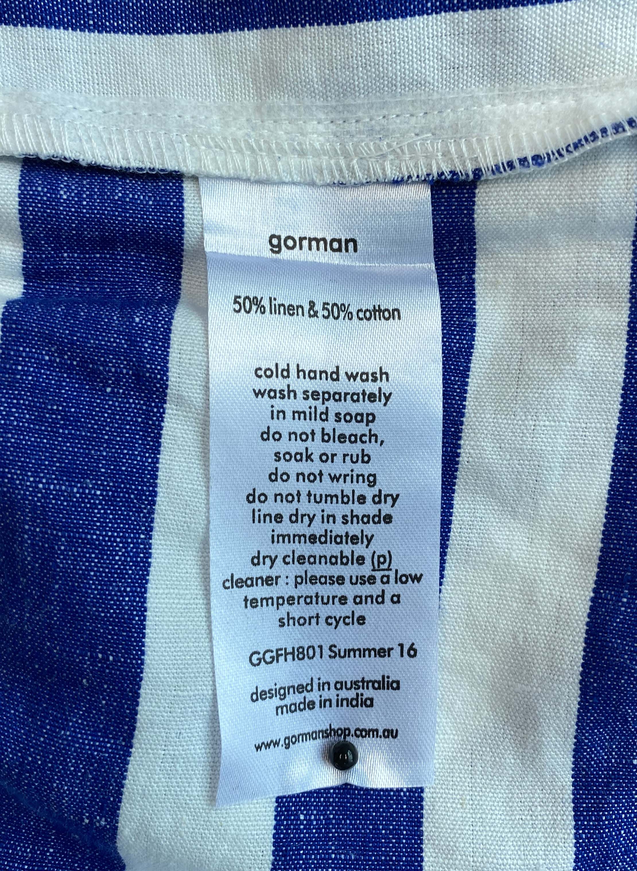 GORMAN Blue and White Shorts