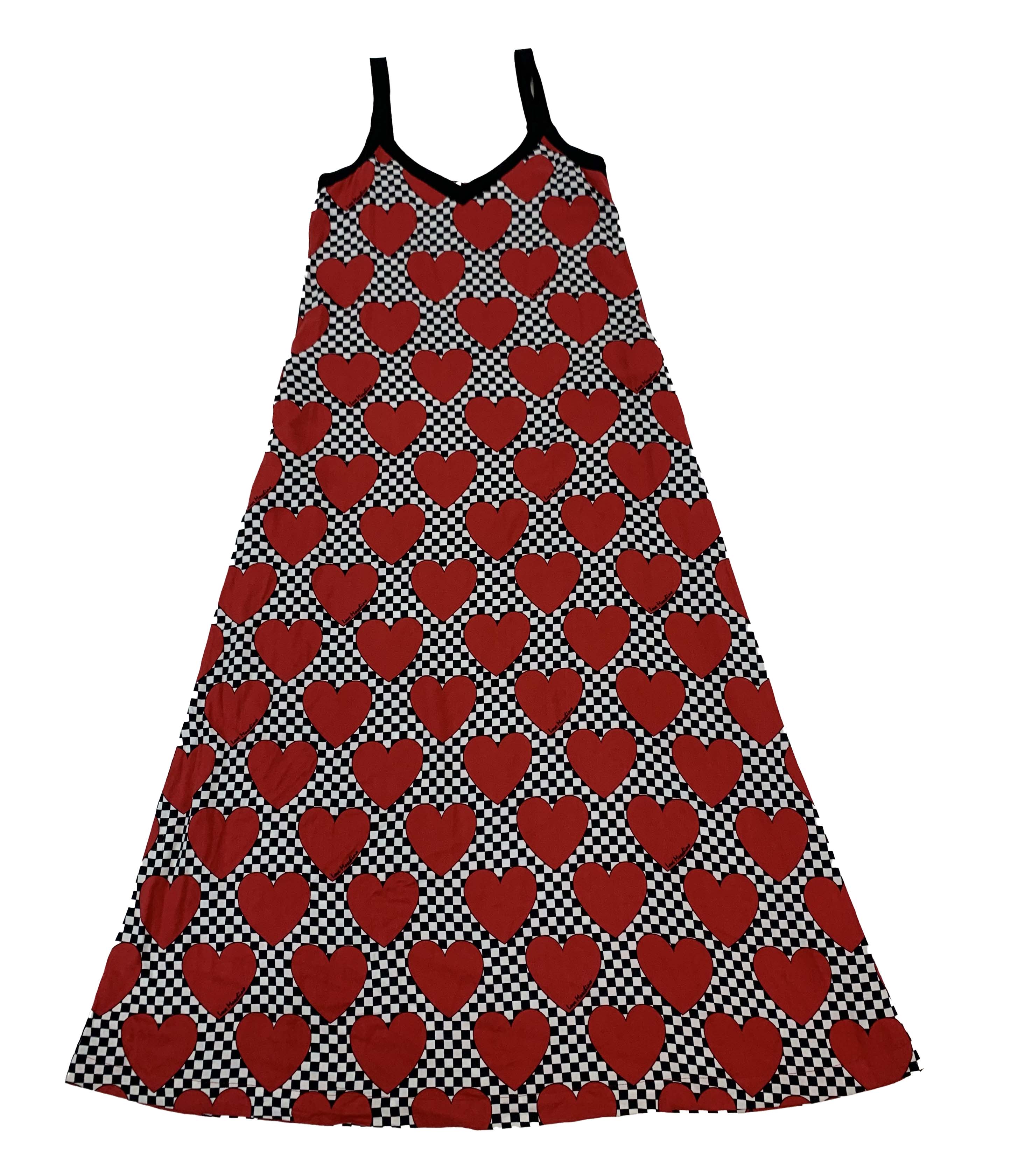 LOVE MOSCHINO Red Heart Dress