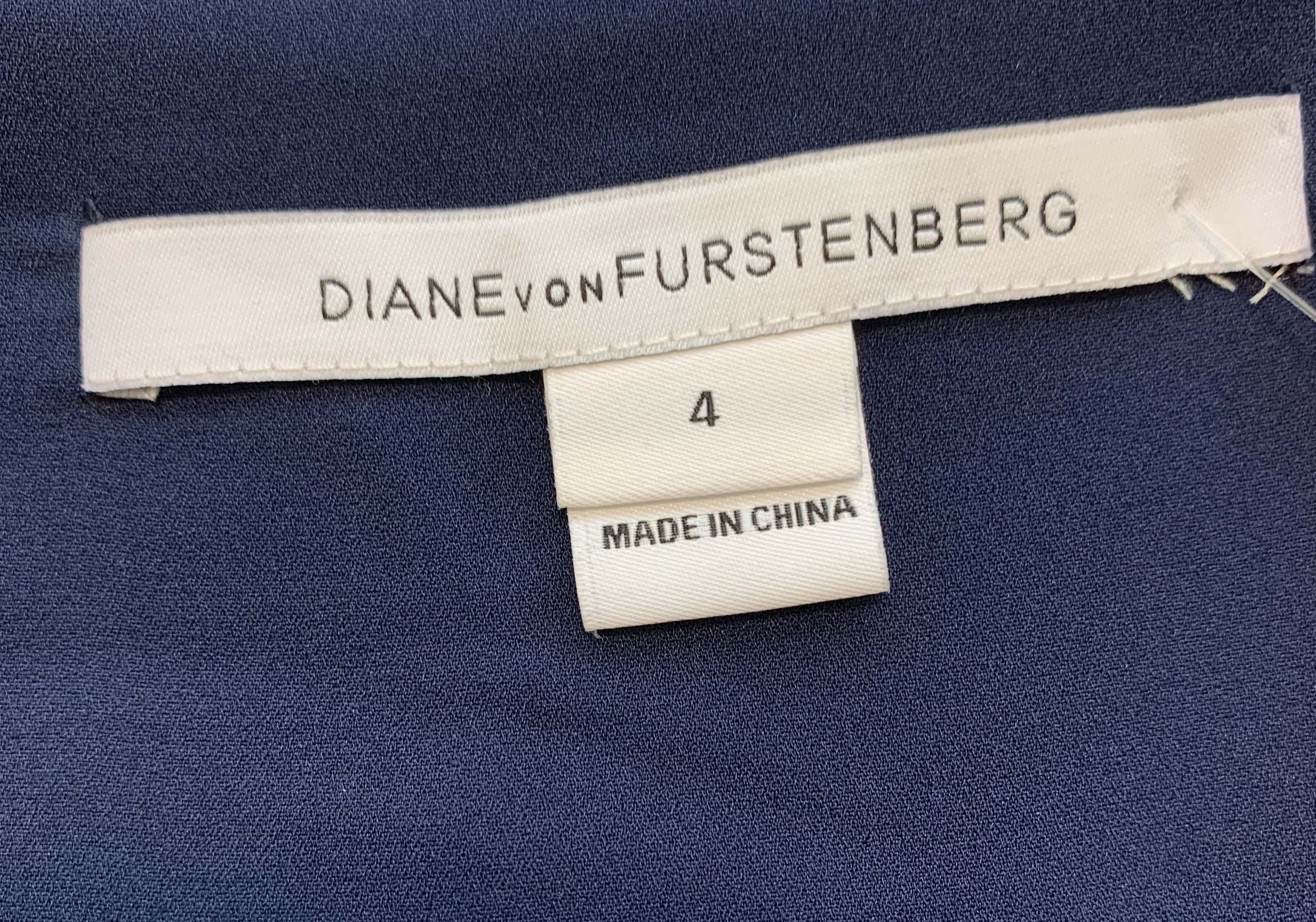 DIANE von FURSTENBERG Navy Dress