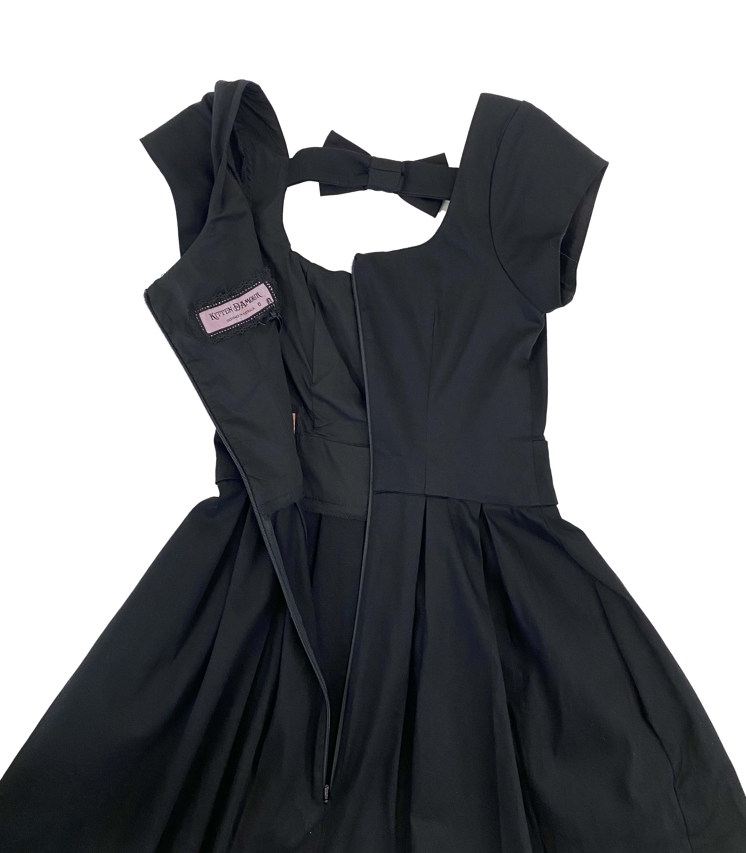 KITTEN D'AMOUR Black Dress