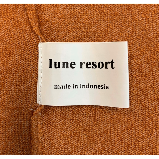 LUNE RESORT knit top 