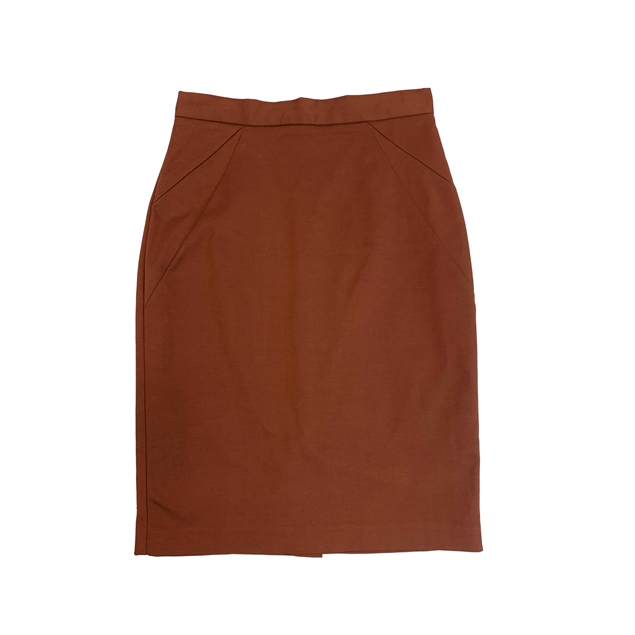SHEIKE Rust Skirt 