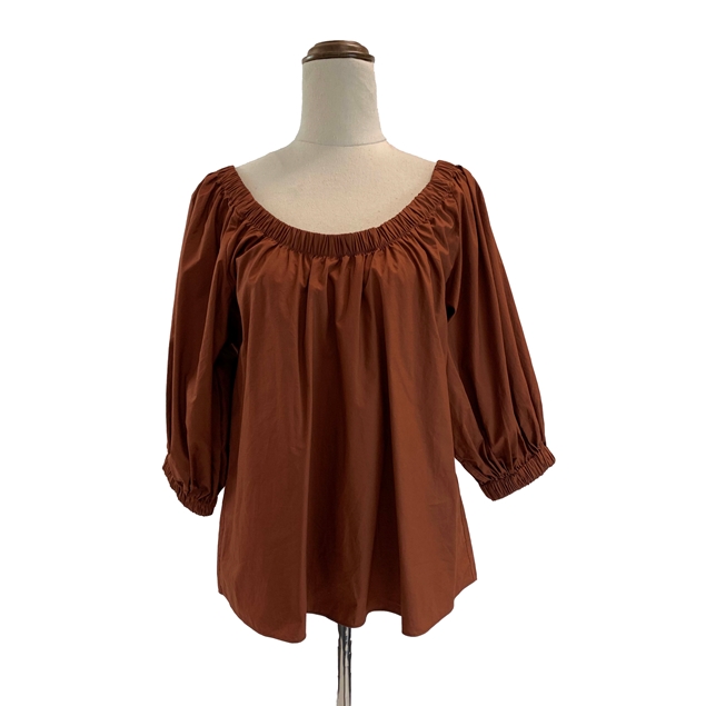 WITCHERY Rust Blouse 