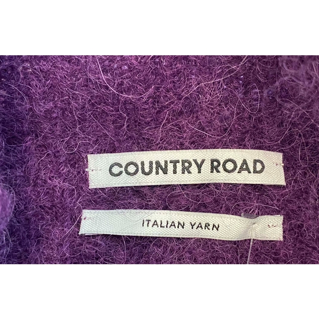 COUNTRY ROAD purple pullover