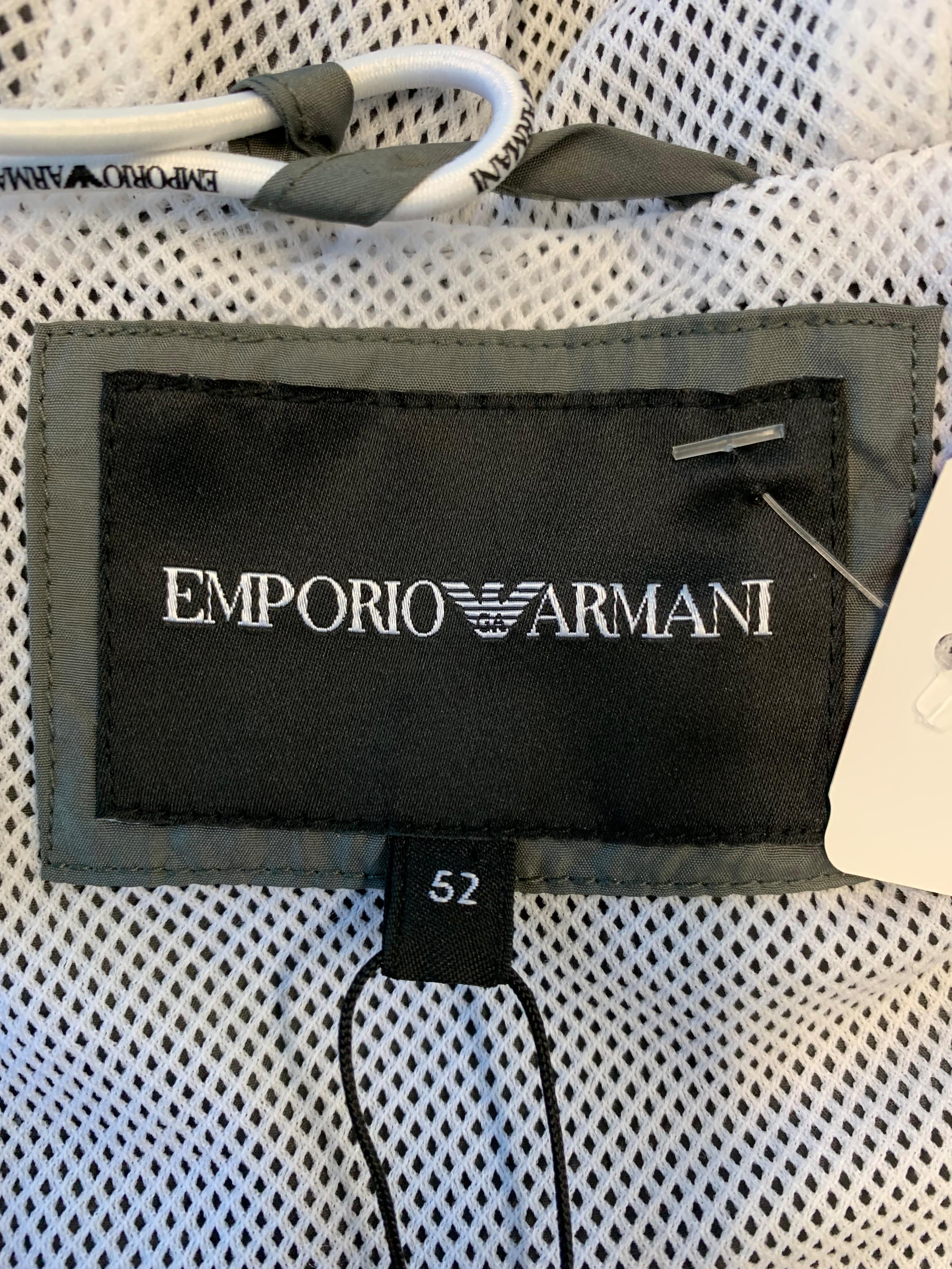 EMPORIO ARMANI hooded jacket