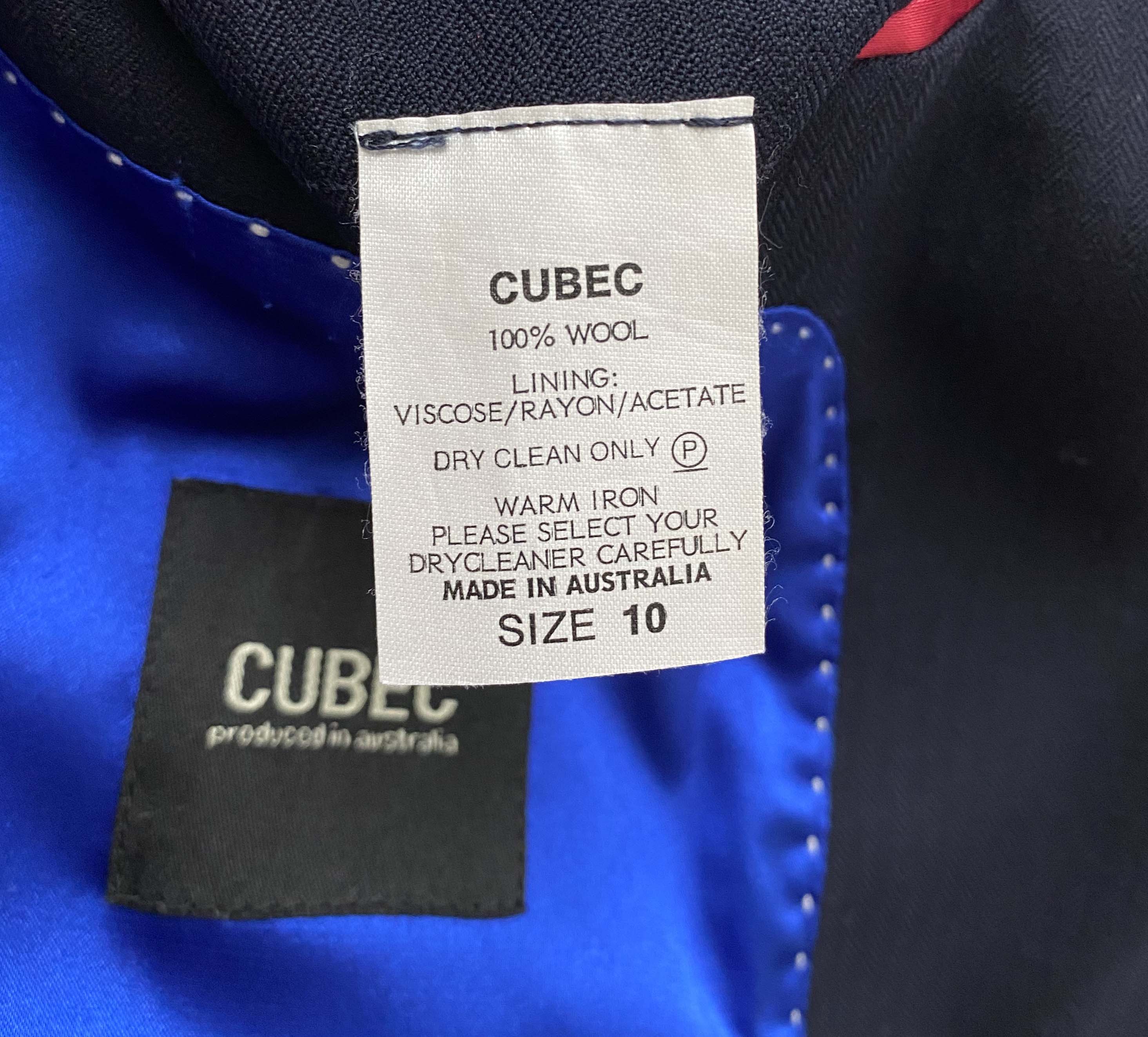 CUBEC suit jacket 