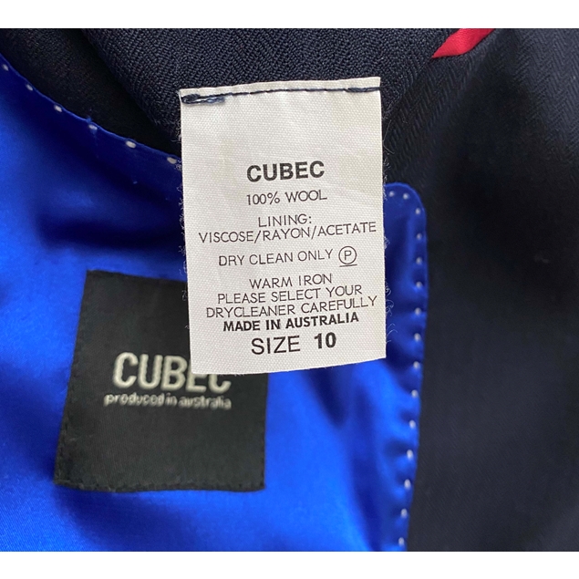 CUBEC suit jacket 
