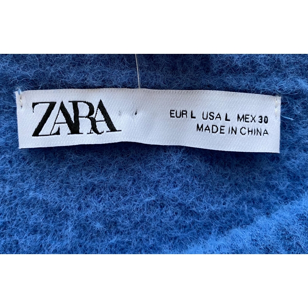 ZARA blue jumper 