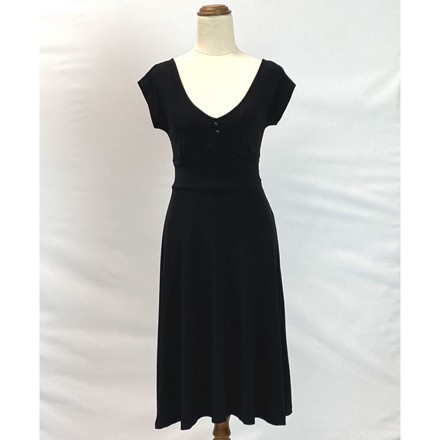 Leona Edmiston black dress