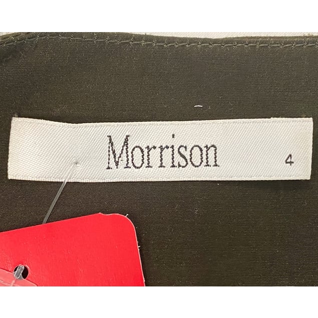Morrison v neck pleat dress