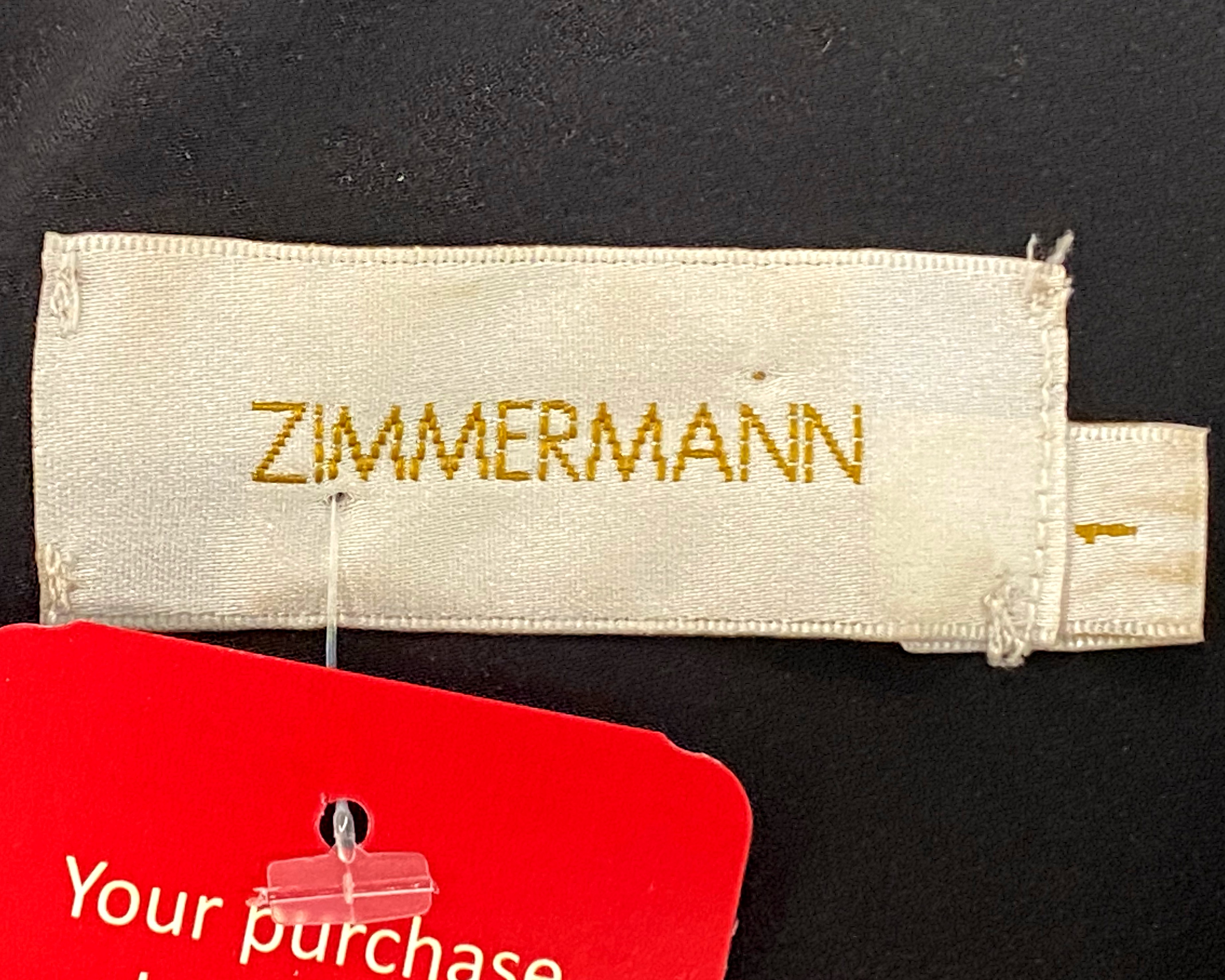 Zimmermann plunging v dress