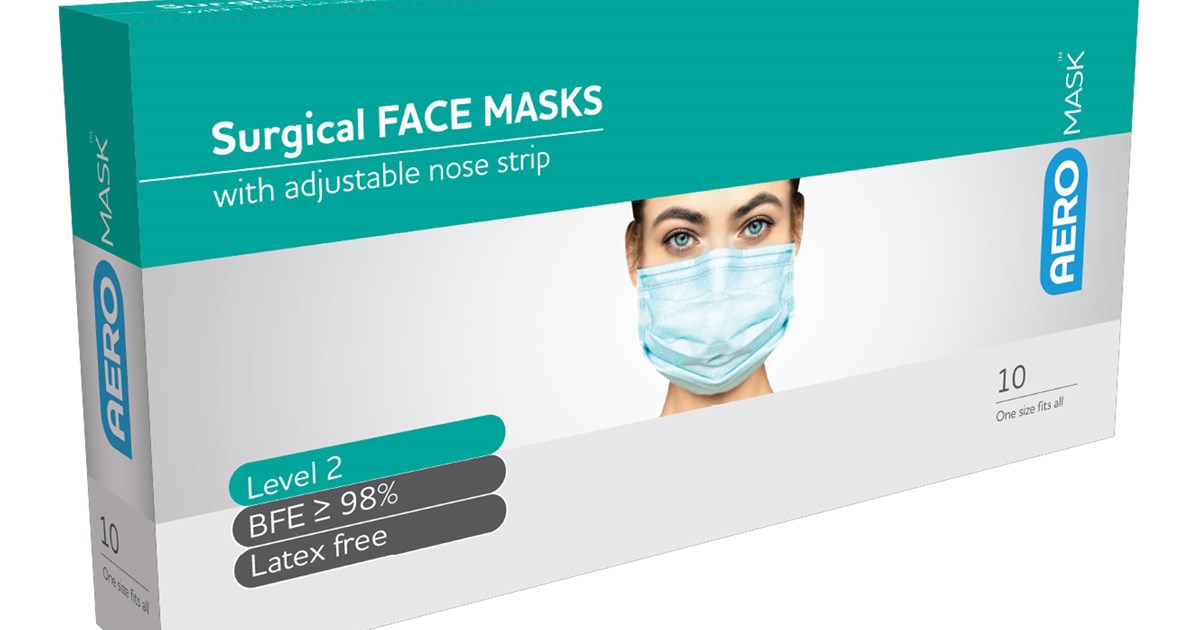 Level 2 Surgical Masks (Box of 10) | Australian Red Cross Shop